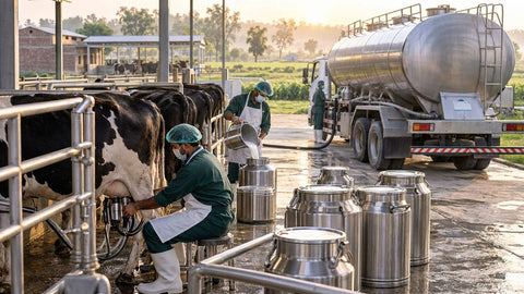 From Farm to Pack: Why Milk Sourcing Decides Your Dairy's Quality - GMPEMART