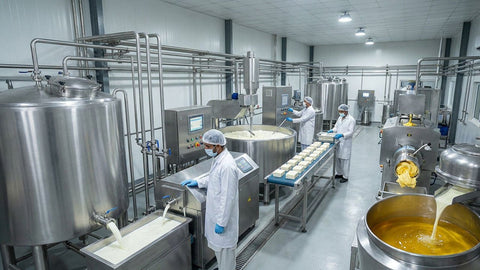 Inside Modern Dairy Processing: How Cheese, Butter & Desi Ghee Are Made - GMPEMART
