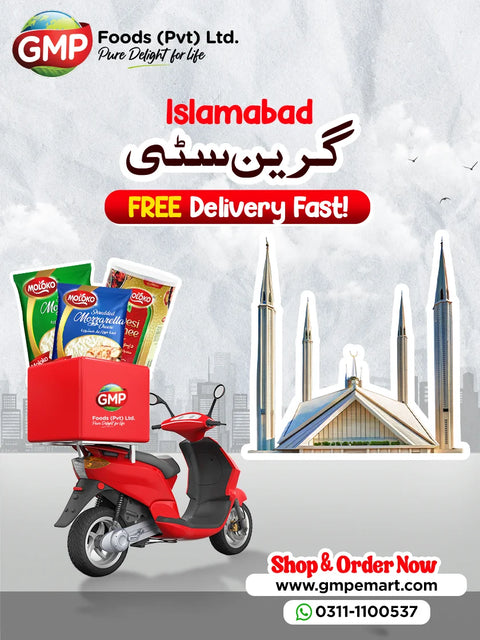GMPEMART mobile promotional banner Pakistan — Moloko dairy