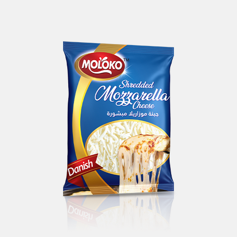 Moloko Shredded Mozzarella Cheese (Danish) 2Kg