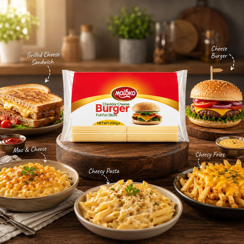 Burger Cheese Slices 10 - GMPEMART