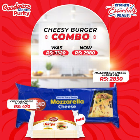 Cheesy Burger Combo - GMPEMART