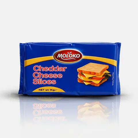 Moloko Cheddar Cheese Slices 1Kg - GMPEMART