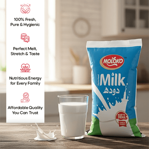 Moloko Pasteurized Milk (1L) - GMPEMART