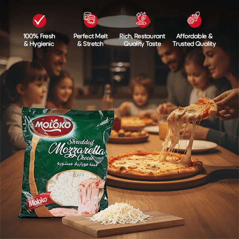 Moloko Shredded Mozzarella - GMPEMART