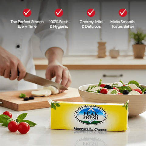 Peak Fresh Mozzarella Cheese 2Kg - GMPEMART
