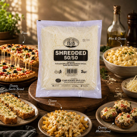 Pizza Cheese 50/50 2Kg - GMPEMART