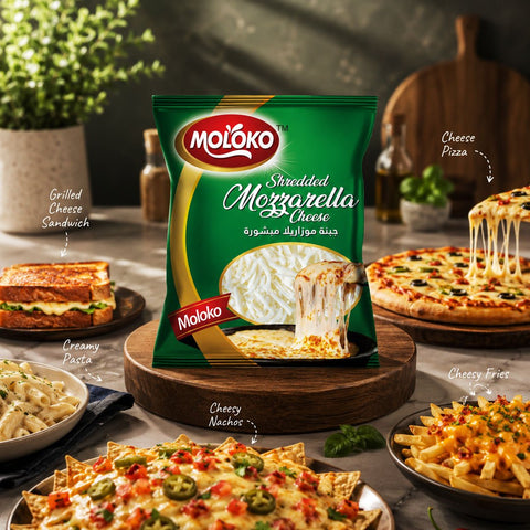 Shredded Mozzarella Cheese 2Kg - GMPEMART