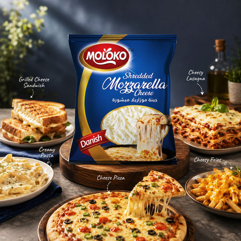 Shredded Mozzarella Cheese 2Kg - GMPEMART